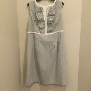 NWNT Nine West Seersucker Dress